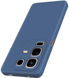 EASSGU Custodia In Silicone TPU Per Realme XT E Realme X2 (6.4 Pollici): Cover Morbida, Sottile, Facile Da Pulire, Blu Zaffiro