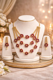 ジュエリーセット お値下げ⭕ Necklace Set Below 500 - Buy Necklace Set Below 500 online at Best