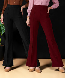 Aayu Womens Trousers - Buy Aayu Womens Trousers Online at Best