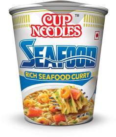Nissin Seafood Cup Noodles Non-vegetarian
