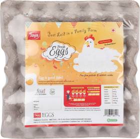 Jaya Fresh Hen White Eggs