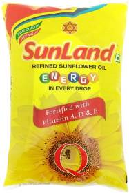 Sunland Refined Sunflower Oil Pouch