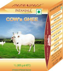 PATANJALI Cow's Ghee 1 L Box