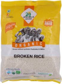 24 mantra ORGANIC Organic Broken Rice/Chawal Sona Masoori Rice