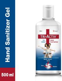Tri-Activ 72% Alcohol Based Instant  Hand Sanitizer Bottle