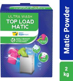 Flipkart Supermart Top Load Matic Detergent Powder 2 kg