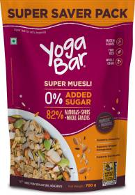 Yogabar Super Muesli, No Added or Hidden Sugar Pouch