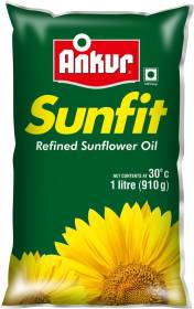 ANKUR Sunflower Oil Pouch