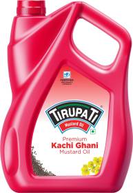 TIRUPATI Premium Kachi Ghani Mustard Oil Can