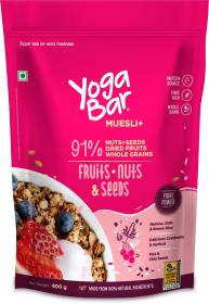 Yogabar Fruit & Nut Muesli with Seeds Box