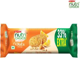 BRITANNIA NutriChoice Oats Cookies Orange Almond Cookies