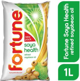 Fortune Refined Soyabean Oil Pouch