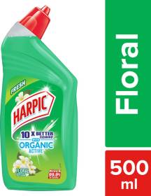 Harpic Organic Active 10X Floral Liquid Toilet Cleaner