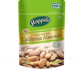 Happilo 100% Natural Premium Californian Almonds 1000g Value Pack Almonds
