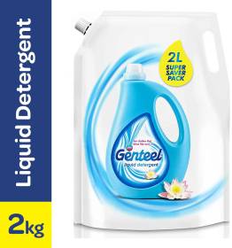 Genteel 2Kg Pouch Vanilla Liquid Detergent