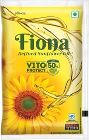 Fiona Refined Sunflower Oil Pouch