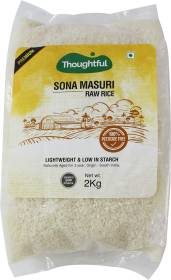 Thoughtful Sona Masoori Rice (Full Grain, Raw)