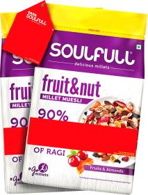 SOULFULL Fruit and Nut Millet Muesli Pouch