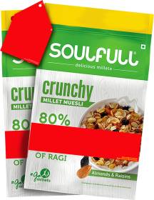 SOULFULL Crunchy Millet Muesli Pouch