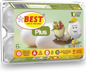 Best Plus Hen White Eggs