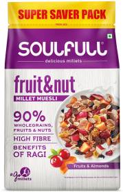 SOULFULL Fruit & Nut Millet Muesli Bag