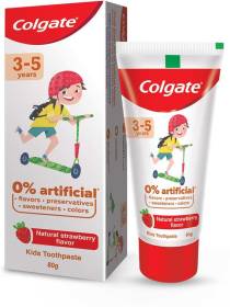 Colgate Kids (3-5 years) Natural Strawberry Flavour Toothpaste