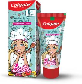 Colgate Kids (6+ Years) Barbie Strawberry Flavour Toothpaste