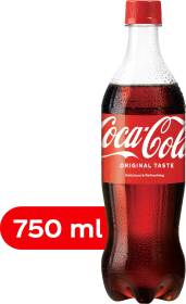 Coca-Cola Original Taste Soft Drink PET Bottle