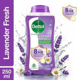 Dettol Lavender Fresh Body Wash and Shower Gel for Men & Women, protects from bacteria