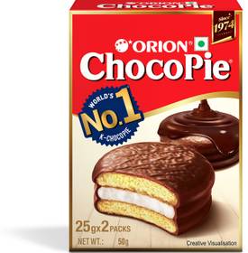 ORION Choco Pie Cream Filled Biscuit (Cream Biscuit)