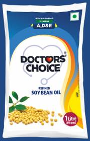 Doctors choice Refined Soybean Oil pouch Soyabean Oil Pouch (Soyabean tel)