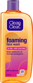Clean & Clear Oil Free Foaming  Face Wash
