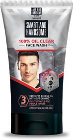 Smart and Handsome 100% Oil Clear Instant Radiance  | Charcoal Beads | Face Wash