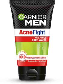 Garnier Men Acno Fight Anti Pimple, with Salicylic Acid and Herba Repair Face Wash