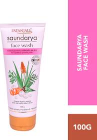 PATANJALI Saundrya , Anti Acne & Pimples, Removes Dirt & Excess Oil Face Wash