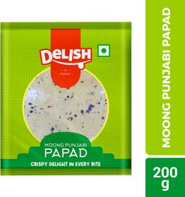 Delish by Flipkart Moong Punjabi papad Masala Papad (Masaala Pappadam)