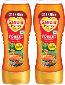 Saffola Honey Active, Made with Sundarban Forest Honey, 100% Pure (2 x 350 g)
