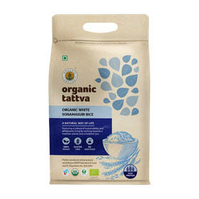 Organic Tattva Sona Masoori Rice  (Sona Masoori Chawal) (Raw)