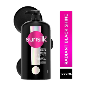 SUNSILK Radiant Black Shine Shampoo