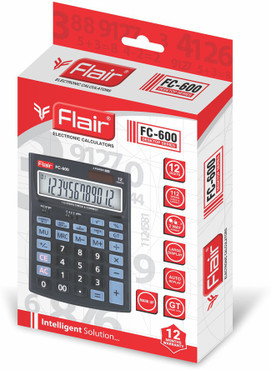 flair fc 600 basic calculator