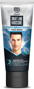 FAIR AND HANDSOME Instant Radiance Facewash|Pro-Peptide|Washes of Fine Pollutants Face Wash  (50 g)