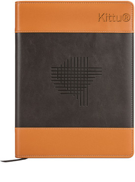 kittu synthetic leather leatherette material professional files folders certificate documents holder 20 leafs size b4