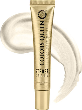 colors queen strobe cream 30g primer highlighter moisturizer instant illuminating