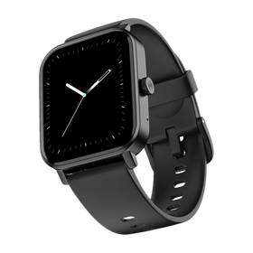 Noise Icon 2 Gen 2 - 1.81 Display, BT Calling, 500 NITS Brightness Smartwatch Jet Black Strap, Regular