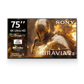 SONY BRAVIA 2 II 189.3 cm (75 inch) Ultra HD (4K) LED Smart Google TV K-75S25BM2