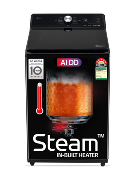 LG 11 kg Fully Automatic Top Load with In-built Heater Black TX511SWO