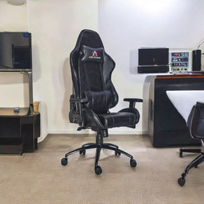 Drogo Home Office Computer Chair with PU Leather, Linkage ArmRest