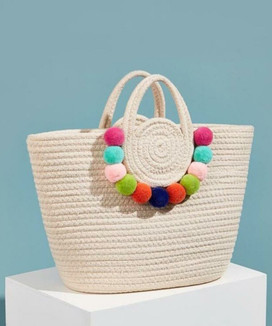 Buy DYARCHY Women Beige, White Hand-held Bag BEIGE WHITE Online