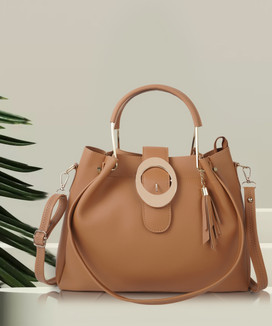 Alibaba Ladies Leather Handbags Online Buy Lookout Fashion Women Grey  Handbag Grey Online Best Price In - Main Image