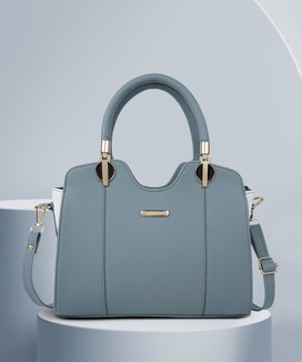 Buy LINO PERROS Women Grey Hand-held Bag Grey Online Best Price